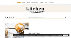 Desktop Screenshot of kitchenconfidante.com